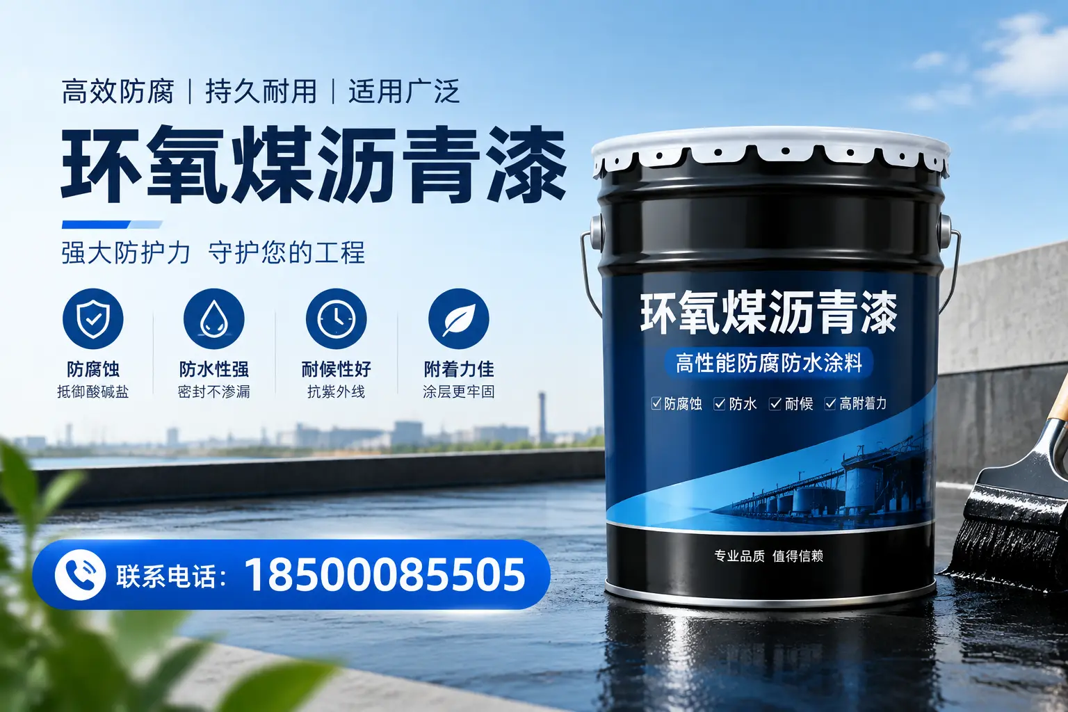 环氧煤沥青漆的施工方法详解,助力延边企业高效完成项目